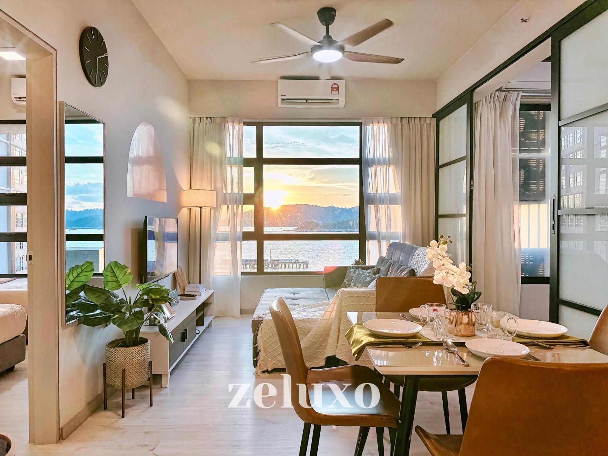 קוטה קינבלו #5 Jesselton Quay City Pads Seaview By Zeluxo מראה חיצוני תמונה