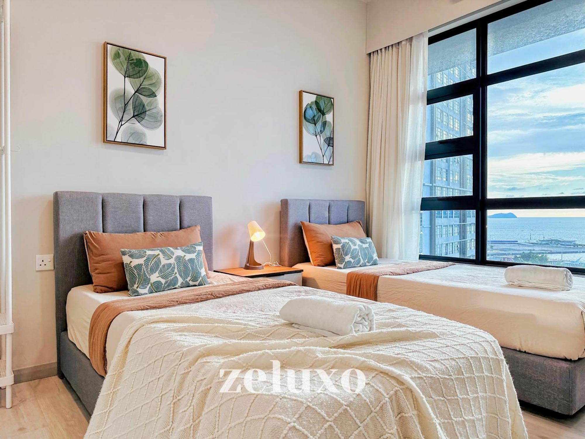 קוטה קינבלו #5 Jesselton Quay City Pads Seaview By Zeluxo מראה חיצוני תמונה