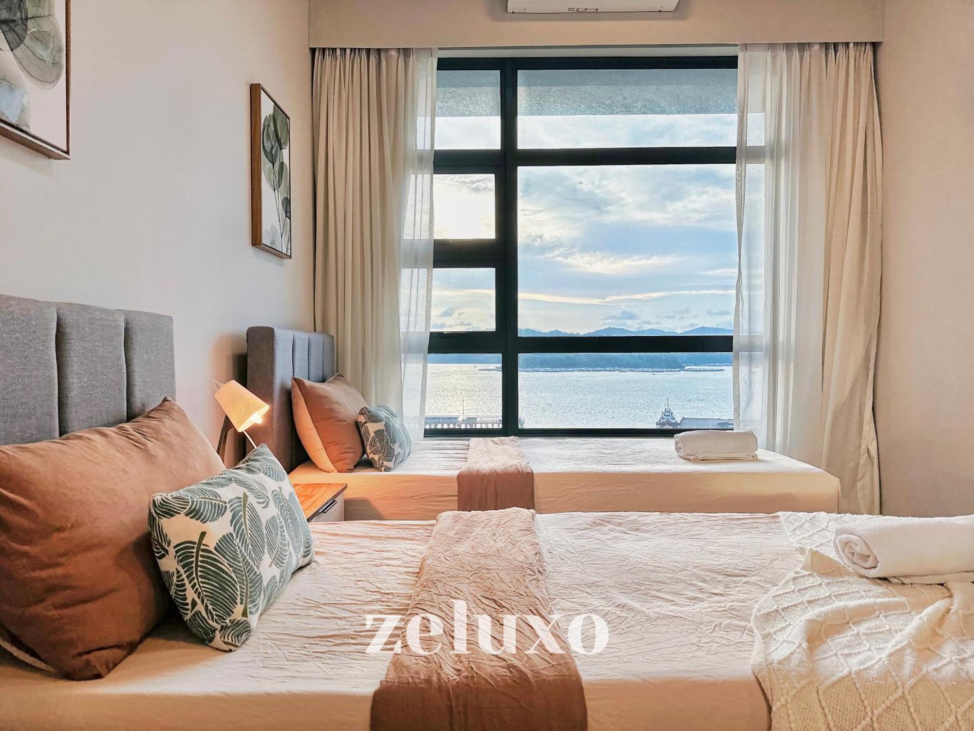 קוטה קינבלו #5 Jesselton Quay City Pads Seaview By Zeluxo מראה חיצוני תמונה