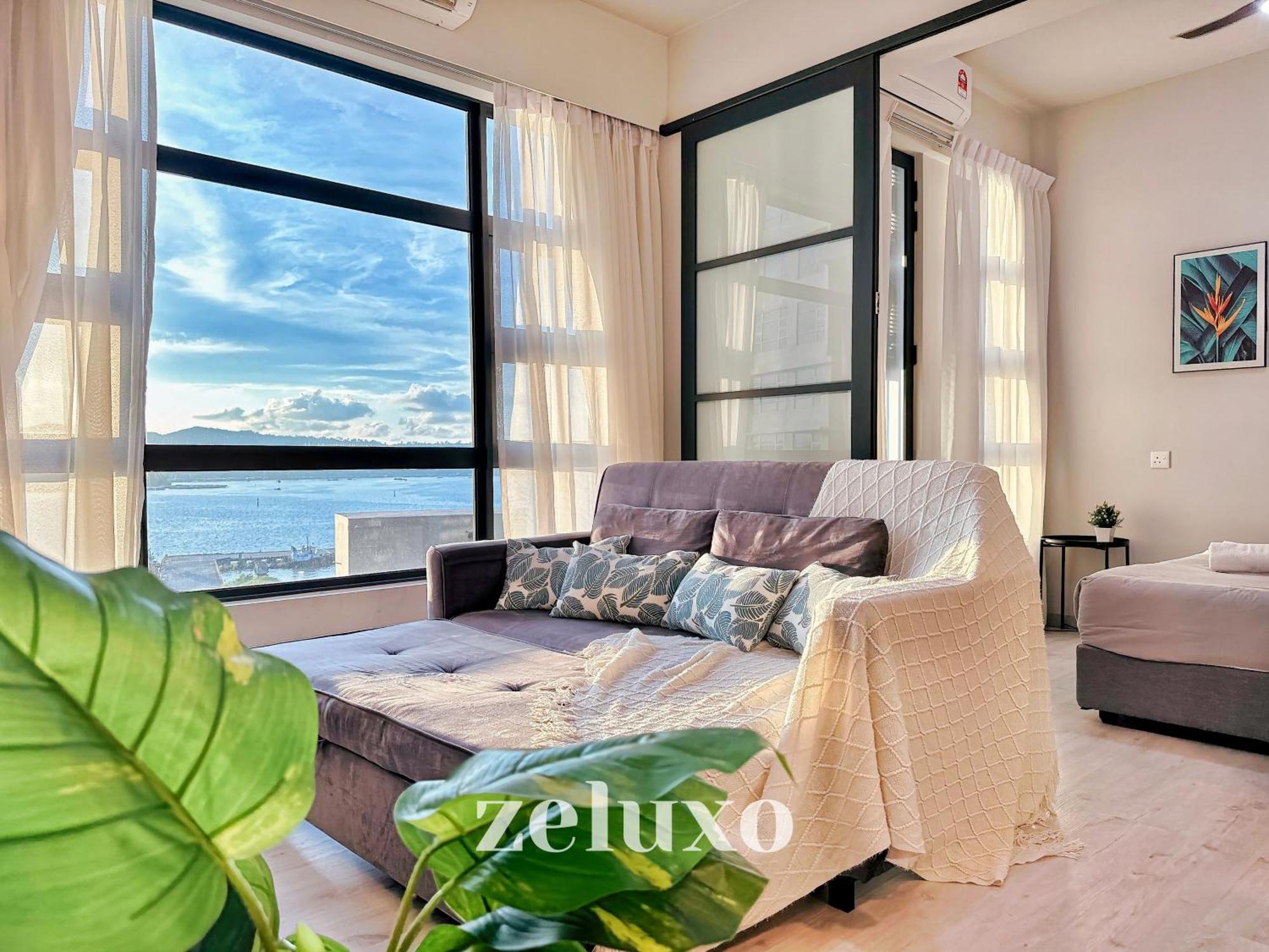 קוטה קינבלו #5 Jesselton Quay City Pads Seaview By Zeluxo מראה חיצוני תמונה