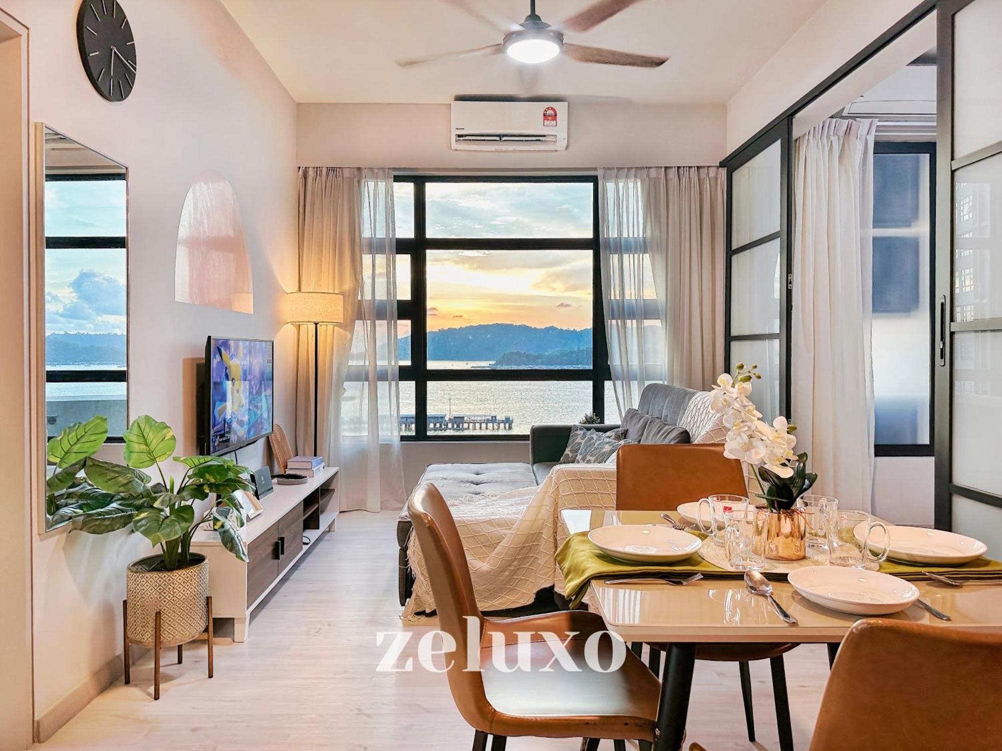 קוטה קינבלו #5 Jesselton Quay City Pads Seaview By Zeluxo מראה חיצוני תמונה